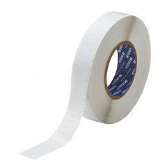 Label Maker Label: White, Polyimide, 10,000 per Roll