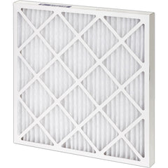 Pleated Air Filter: Pleated, MERV 8, Synthetic Media, 35% Efficient, 8.88" High, 21" Wide, 1" Deep