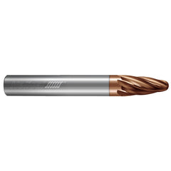 Barrel Cutter End Mills; End Type: Oval Form; Material: Solid Carbide