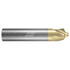 Corner Rounding End Mill: 1/32" Radius, 1/8" Dia, 5 Flutes, Solid Carbide