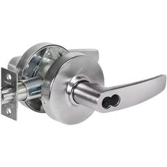 Lever Locksets; Lockset Type: Storeroom; Key Type: Keyed Different; Back Set: 2-3/4; Cylinder Type: LFIC; Material: Metal; Door Thickness: 1-3/4; Finish: Satin Chrome