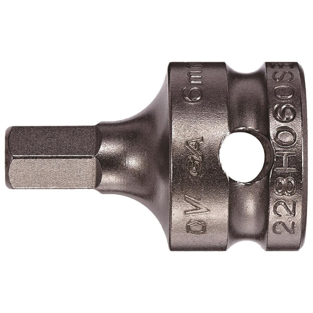 Hand Hex & Torx Bit Sockets; Socket Type: Hex Bit; Hex Size (mm): 4.760; Hex Size (Inch): 3/16; Bit Length (Inch): 1