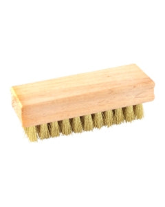 0.562″ × 1 1/8″ × 3 1/4″, Brass Bristle, Shoe Handle Hand Scratch Brushes