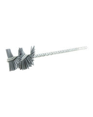 1″ Diameter × 320 Grit, 10″ OAL, Silicon Carbide, Rectangular Filament Abrasive Nylon Brushes