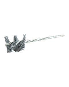 2 1/4″ Diameter × 320 Grit, 10″ OAL, Silicon Carbide, Rectangular Filament Abrasive Nylon Brushes