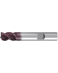 Square End Mill; 5.5 mm Dia. × 7 mm LOC × 6 mm Shank Dia. × 54 mm OAL ; 3 FL ; Carbide ; AlTiN ; Series 2517A