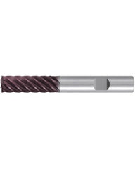 Square End Mill; 6 mm Dia. × 18 mm LOC × 6 mm Shank Dia. × 62 mm OAL ; 6 FL ; Carbide ; AlTiN ; Series 2525A