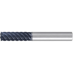 Square End Mill; 25 mm Dia. × 75 mm LOC × 25 mm Shank Dia. × 150 mm OAL ; 10 FL ; Carbide ; AlTiN ; Series 1828A