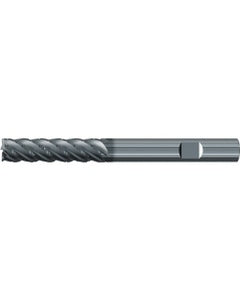‎Square End Mill; 1/2″ Dia. × 2″ LOC × 1/2″ Shank Dia. × 4-1/4″ OAL ; 5 FL ; Carbide ; AlCr ; Series 2575L
