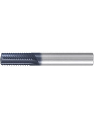 Square End Mill; 6 mm Dia. × 25 mm LOC × 6 mm Shank Dia. × 75 mm OAL ; 2 FL ; Carbide ; AlTiN ; Series Fiber-Cut