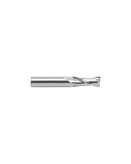 ‎L6230 - 12 mm Dia. × 30 mm LOC × 12 mm Shank Dia. × 80 mm OAL, 2 Flutes, HSSCo, Bright Coating, Square End Mill