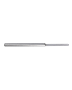 2.3 mm Dia. × 3 mm Shank Dia. × 50 mm OAL × 23 mm LCF, 120 Degrees, 10xD, Uncoated - Solid Carbide Drills