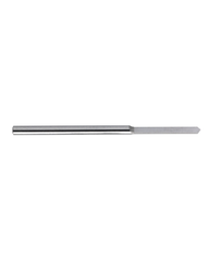 2.8 mm Dia. × 3 mm Shank Dia. × 50 mm OAL × 28 mm LCF, 120 Degrees, 10xD, Uncoated - Solid Carbide Drills