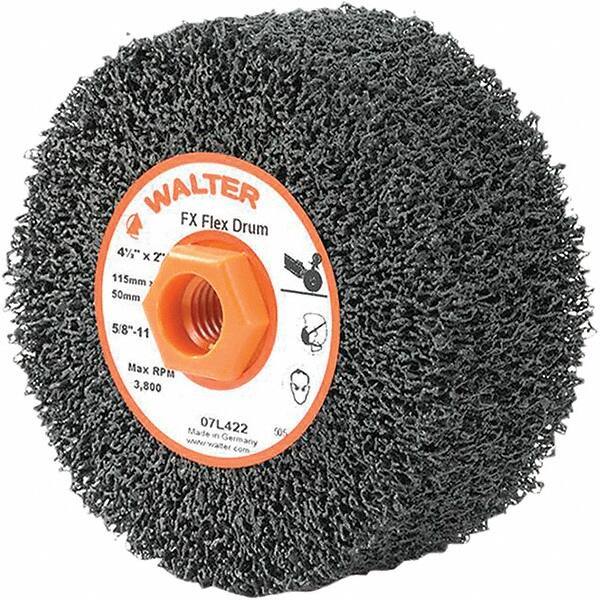 WALTER Surface Technologies - Unmounted Flap Wheels   Abrasive Type: Non-Woven    Outside Diameter (Inch): 4-1/2 - Eagle Tool & Supply