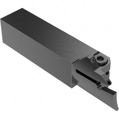 Seco - CFI, External, Left Hand, 16.5mm Max Depth of Cut, 110 to 170mm Groove Width, Indexable Grooving Tool Holder - LC.. 1605.. Insert Compatibility, 25mm Shank Height, 25mm Shank Width, 124.5mm OAL, Through Coolant - Eagle Tool & Supply