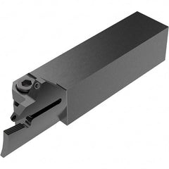 Seco - CFI, External, Right Hand, 19.5mm Max Depth of Cut, 90 to 130mm Groove Width, Indexable Grooving Tool Holder - LC.. 1606.. Insert Compatibility, 25mm Shank Height, 25mm Shank Width, 130.5mm OAL, Through Coolant - Eagle Tool & Supply