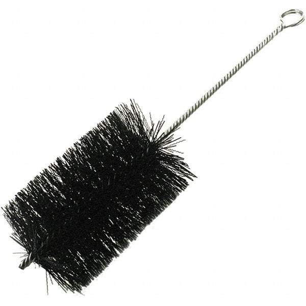 Brush Research Mfg. - 3-1/2" Diam Nylon Tube Brush - 6" Brush Length - Eagle Tool & Supply