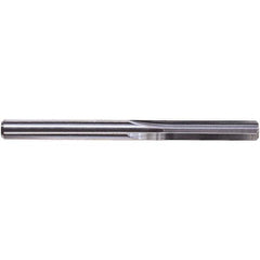 Chucking Reamer: 0.0925″ Dia, 2″ OAL, 1/2″ Flute Length, Straight Shank, Solid Carbide 4 Flute, RH