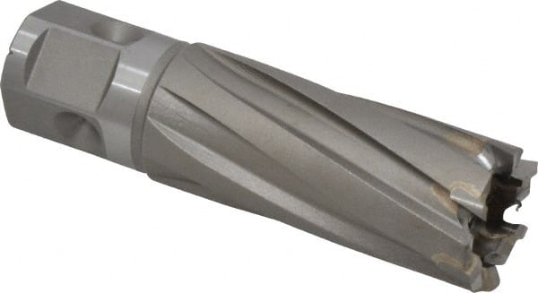 Nitto Kohki - 13/16" Diam x 1-3/8" Deep Carbide-Tipped Annular Cutter - Eagle Tool & Supply