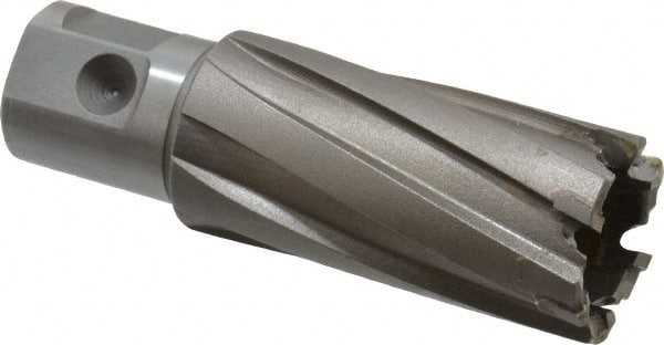 Nitto Kohki - 15/16" Diam x 1-3/8" Deep Carbide-Tipped Annular Cutter - Eagle Tool & Supply