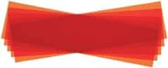 Made in USA - 5 Piece, 5" Wide x 20" Long Plastic Shim Stock Sheet - Amber (Color), ±10% Tolerance - Eagle Tool & Supply