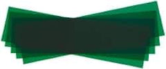 Made in USA - 5 Piece, 5" Wide x 20" Long Plastic Shim Stock Sheet - Green, ±10% Tolerance - Eagle Tool & Supply