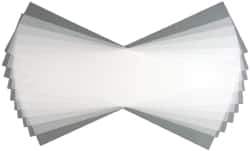 Made in USA - 10 Piece, 5" Wide x 20" Long Plastic Shim Stock Sheet - Matte (Color), ±10% Tolerance - Eagle Tool & Supply