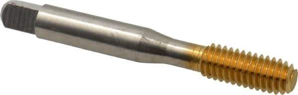 Balax - 5/16-18 UNC H8 Thread Limit Bottoming Thread Forming Tap - High Speed Steel, TiN Finish, 2-23/32" OAL, 1-1/8" Thread Length, Right Hand Thread, Series BXB - Eagle Tool & Supply