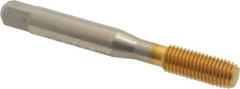 Balax - 5/16-24 UNF H4 Thread Limit Bottoming Thread Forming Tap - High Speed Steel, TiN Finish, 2-23/32" OAL, 1-1/8" Thread Length, Right Hand Thread, Series BXB - Eagle Tool & Supply