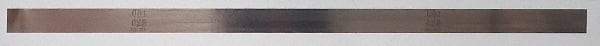 SPI - 0.0015 Inch Thick x 1/2 Inch Wide x 12 Inch Leaf Length, Feeler Gage - Tempered Steel - Eagle Tool & Supply