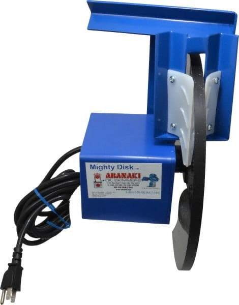 Abanaki - 4" Reach, 1.5 GPH Oil Removal Capacity, Disk Oil Skimmer - 40 to 160°F - Eagle Tool & Supply