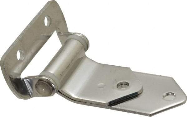 Made in USA - 3-1/2" Long x 1-1/2" Wide, Hinge - Stainless Steel - Eagle Tool & Supply