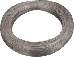 Value Collection - 5 Gage, 0.014 Inch Diameter x 1,913 Ft. Long, High Carbon Steel, Tempered Music Wire Coil - ASTM A228, 1 Lb. Shipping Weight - Eagle Tool & Supply