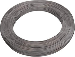 Value Collection - 10 Gage, 0.024 Inch Diameter x 651 Ft. Long, High Carbon Steel, Tempered Music Wire Coil - ASTM A228, 1 Lb. Shipping Weight - Eagle Tool & Supply