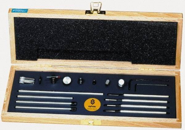 Fowler - Height Gage Probe & Scribe Sets Type: Deluxe Probe Set Number of Pieces: 15 - Eagle Tool & Supply