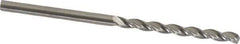 M.A. Ford - 3/32" 150° Solid Carbide Jobber Drill - Bright Finish, Right Hand Cut, Parabolic Flute, Straight Shank, 2" OAL, Standard Point - Eagle Tool & Supply