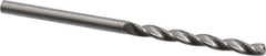 M.A. Ford - #40 150° Solid Carbide Jobber Drill - Bright Finish, Right Hand Cut, Parabolic Flute, Straight Shank, 2" OAL, Standard Point - Eagle Tool & Supply