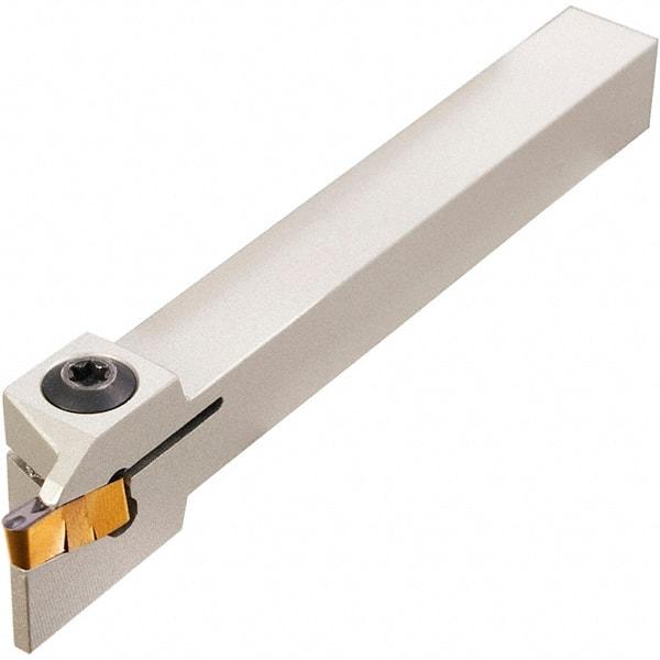 Iscar - GHD, External, Right Hand, 9mm Max Depth of Cut, 2.8 to 4mm Groove Width, Indexable Grooving Tool Holder - GI.. Insert Compatibility, 20mm Shank Height, 20mm Shank Width, 120mm OAL - Eagle Tool & Supply