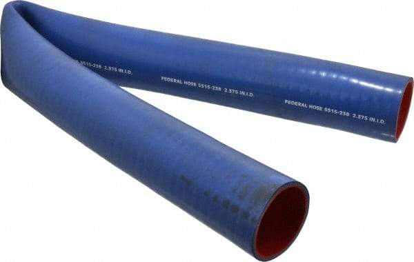 Federal Hose - 2-3/8" ID x 2.7" OD x 3' OAL, Coolant Hose - -65 to 350°F, Blue - Eagle Tool & Supply