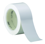 List 471 3" x 36 yds Vinyl Tape - White - Eagle Tool & Supply