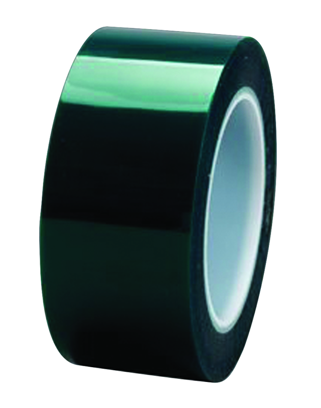 List 8992 4" x 72 yds Polyester Tape - Green - Eagle Tool & Supply