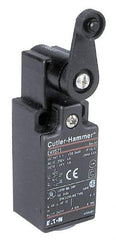 Eaton Cutler-Hammer - SPDT, NC/NO, 500 Volt, Screw Terminal, Roller Lever Actuator, General Purpose Limit Switch - 4, 13, 4X, 6P NEMA Rating, IP65 IPR Rating, Screw Mount - Eagle Tool & Supply