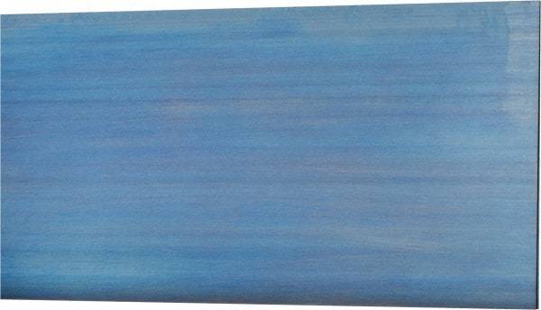 Made in USA - 6" Wide x 25" Long x 0.008" Thick, Spring Steel Sheet - Grade 1095 Blue Tempered - Eagle Tool & Supply