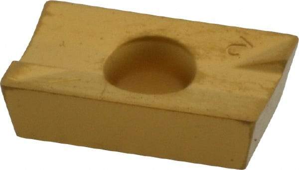 Everede Tool - APLT347 Grade CV6 Carbide Milling Insert - TiN Finish, 3/16" Thick, 3/8" Inscribed Circle, 0.015" Corner Radius - Eagle Tool & Supply