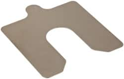 Made in USA - Metal Shim Stock Type: Slotted Shim Material: Stainless Steel - Eagle Tool & Supply