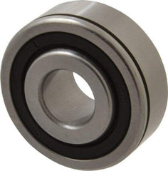 Value Collection - 5/8" Bore Diam, 1-3/4" OD, Double Seal Semi Ground Extra Light Radial Ball Bearing - 1 Row, Round Bore, 707 Lb Static Capacity, 1,366 Lb Dynamic Capacity - Eagle Tool & Supply