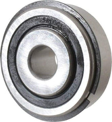 Value Collection - 1/2" Bore Diam, 1-3/4" OD, Double Seal Semi Ground Extra Light Radial Ball Bearing - 1 Row, Round Bore, 707 Lb Static Capacity, 1,366 Lb Dynamic Capacity - Eagle Tool & Supply