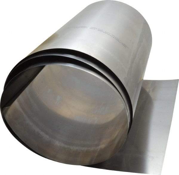 Made in USA - 10 Ft. Long x 12 Inch Wide x 0.005 Inch Thick, Roll Shim Stock - Steel - Eagle Tool & Supply