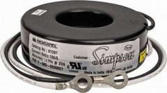 Simpson Electric - 2 VA Burden, 100 Amp AC Input, 5 Amp AC Output, 50 to 400 Hz, Panel Meter Donut Current Transformer - Screw Terminal, For Use with AC Ammeter - Eagle Tool & Supply