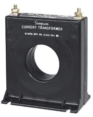 Simpson Electric - 150 Amp AC Input, 60 Hz, Panel Meter Current Transducer - 20, Screw Terminal, For Use with AC Ammeter - Eagle Tool & Supply